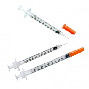 BD BD324827 Microfine Insulin syringe (1ml) 29G x 12.7mm needle (100x1ml)