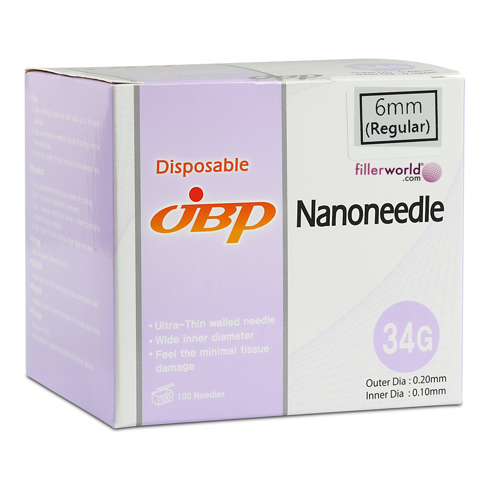 Jbp Nanoneedle 34G 6mm Regular (100 UTW needles) - Image 2