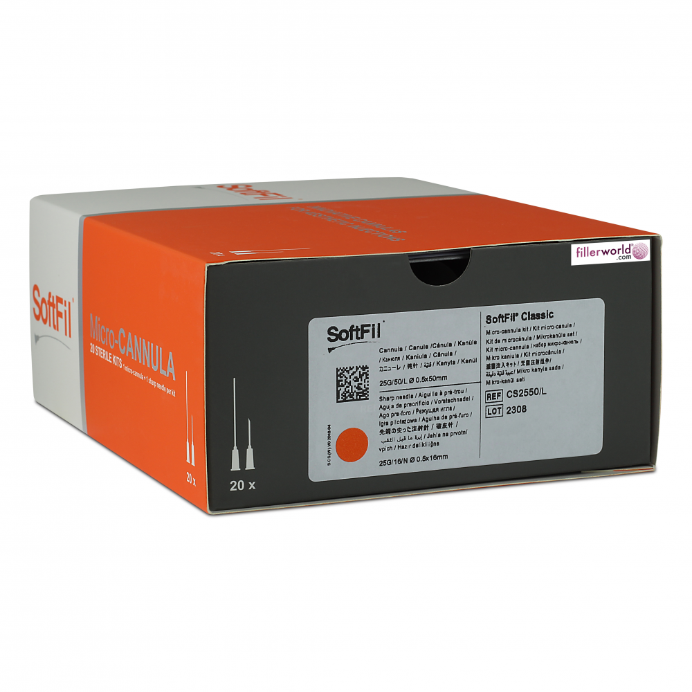 SoftFil Classic Micro-Cannula 25G/50 (20 kits) CS2550/L - Image 2