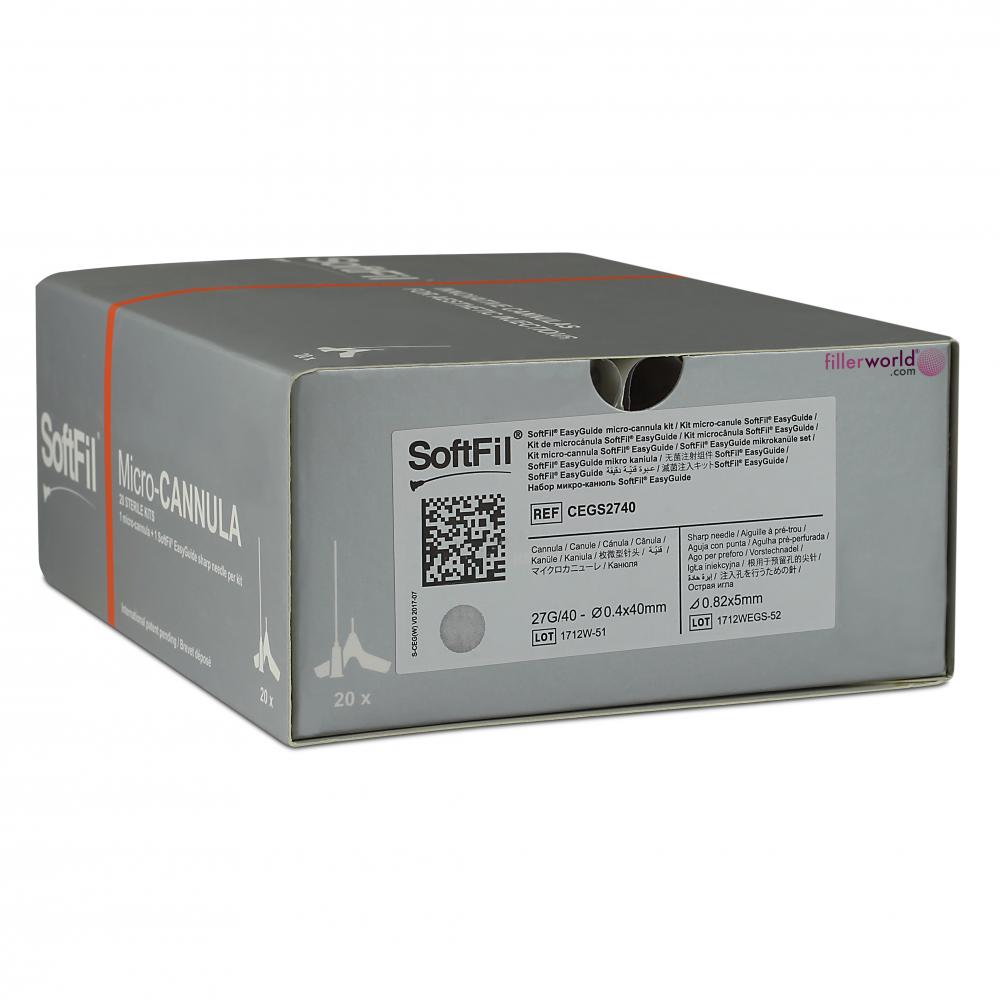 SoftFil EasyGuide Needle + Micro-Cannula 27G/40 (20 kits) CEGS2740 - Image 2