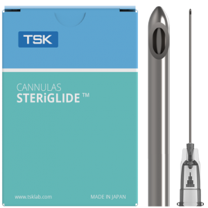 TSK STERiGLIDE Cannula 30G x 25mm (1") SGC-30025-020