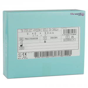 TSK Closed Single Hole Cannula 27G x 50mm (2”) CSH -27050-025- Box of 25