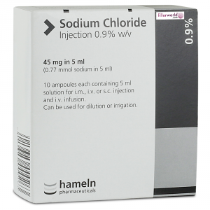 Hameln Pharmaceuticals Sodium Chloride Injection 0.9% (45mg in 5ml )