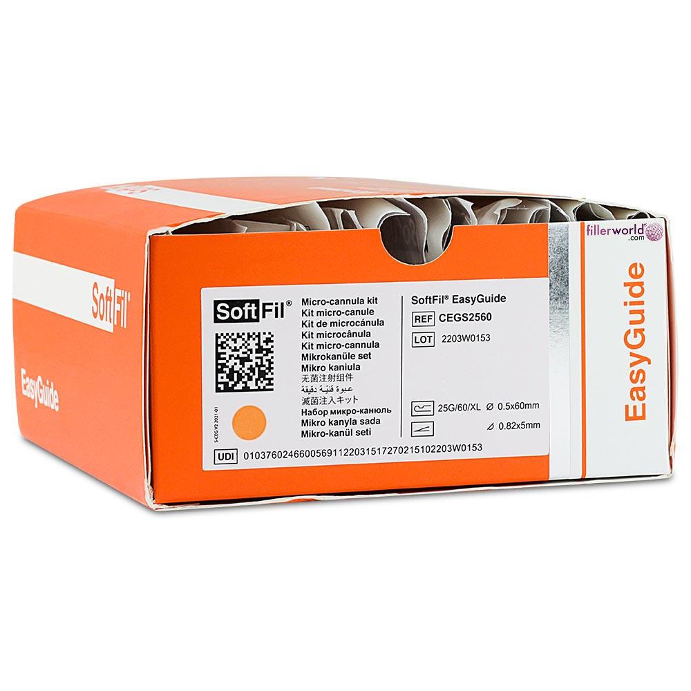 SoftFil Easy Guide 25G/60 (20 needles) CEGS2560 - Image 2
